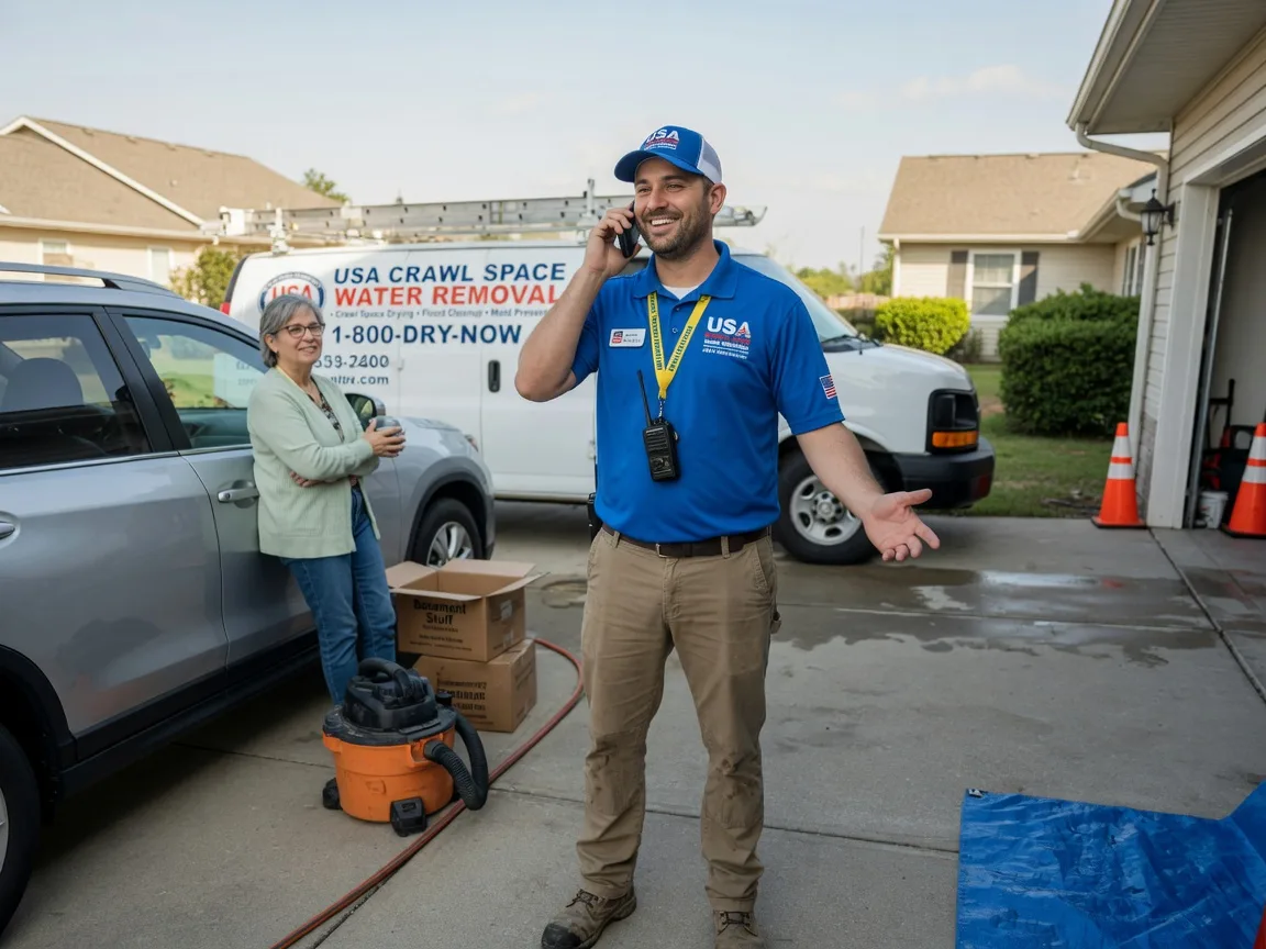 Crawl Space Water Removal Beallsville, OH FAQs
